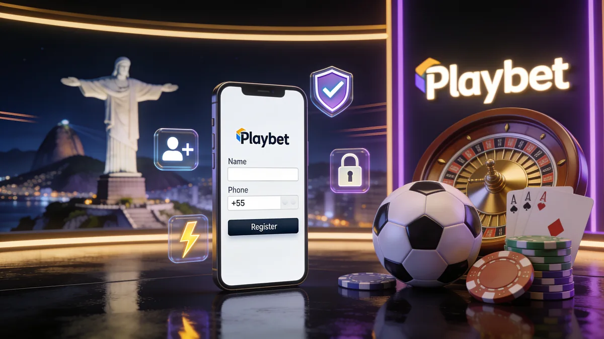 Como Criar Sua Conta na Playbet pelo Site Oficial — playbet no Brasil